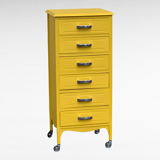 Vintage ragpicker yellow powder 1950