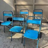 Chaise métalliques jardin et intérieur