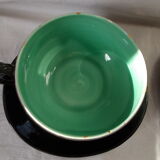 Set vintage saucer cups