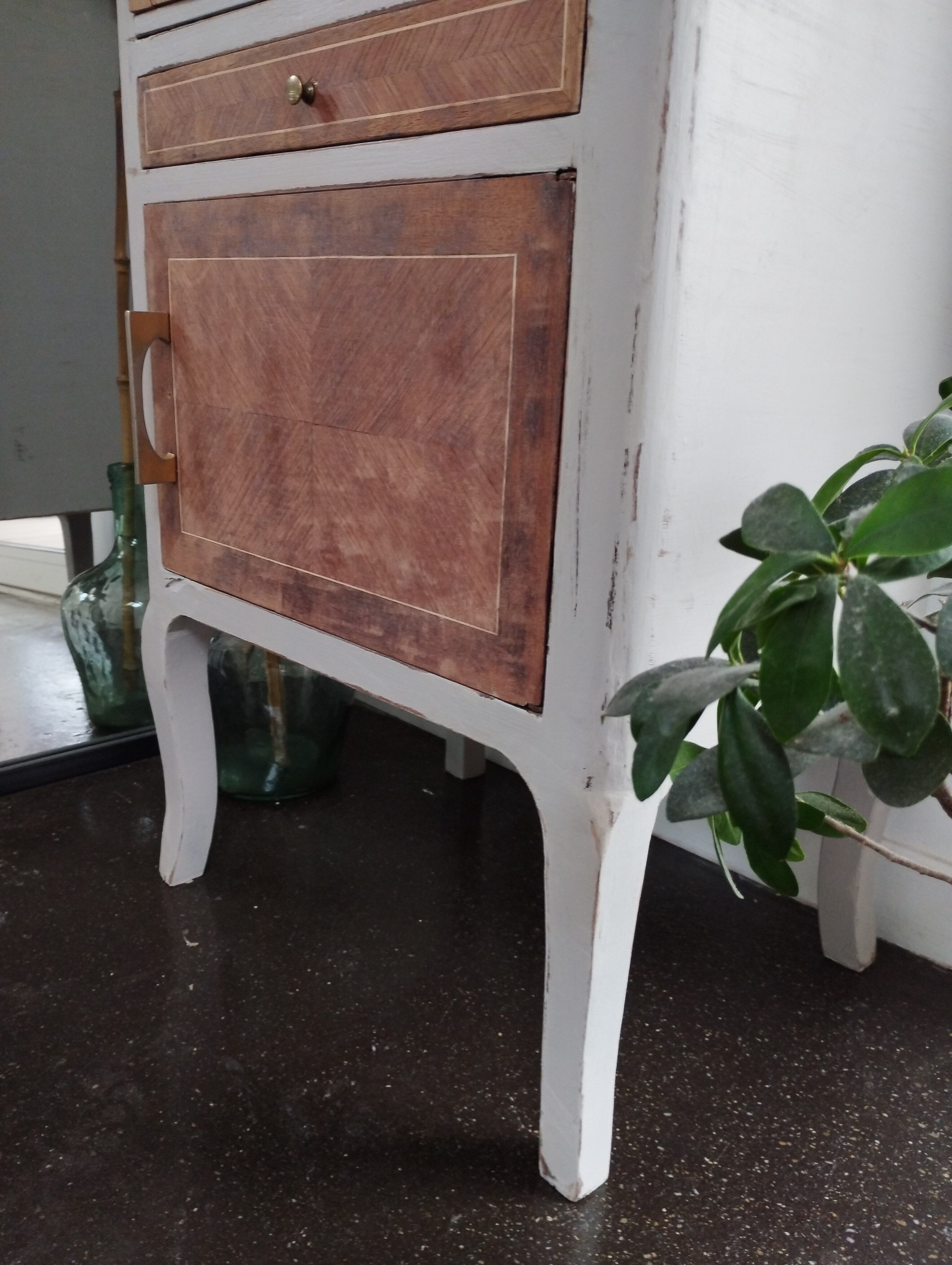 Side furniture, bedside table