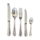 Ménagère en métal argenté de 61 pièces