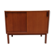 Two-door teak storage unit from the 1960s