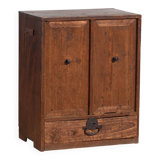 Antique cedar mizuya ko-dansu, Meiji-Taishō period (circa 1890-1925) #39