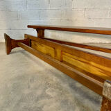 Pair of solid oak benches