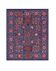 Hand knotted rug, vintage Turkish rug 245x303 cm