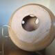 Ceramic lamp foot signed double lighting 50 60 years