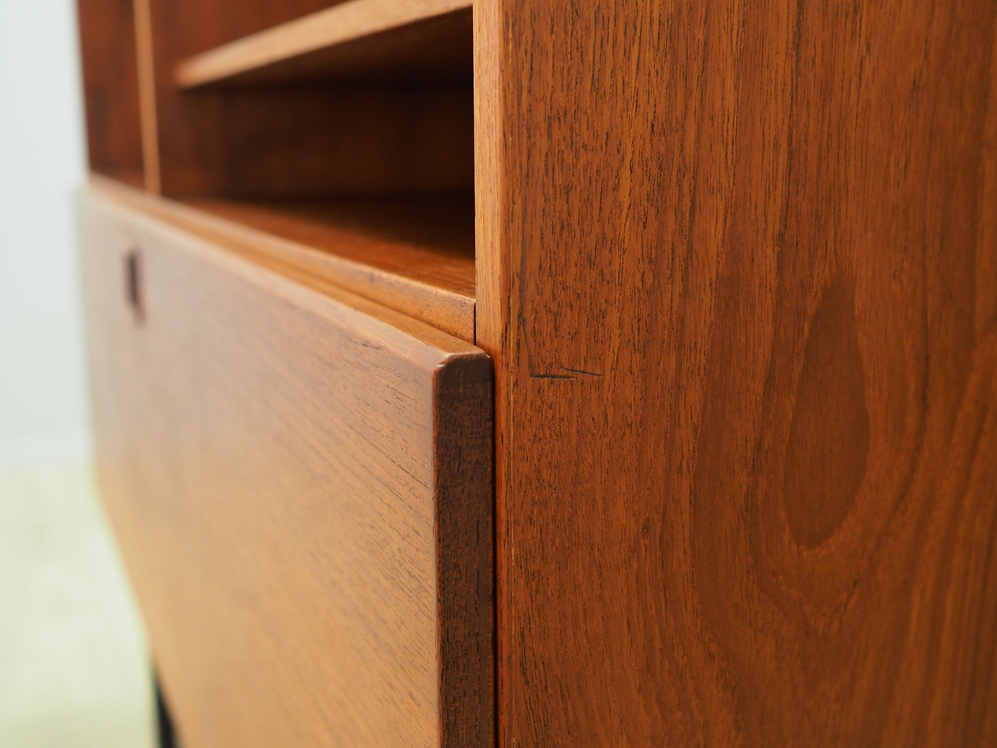 Bookcase teak, Danish design, 70, designer: Løvig Nielsen