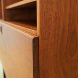 Bookcase teak, Danish design, 70, designer: Løvig Nielsen