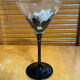 Series 8 champagne coupes luminarc domino anaïs moulded glass vintage #e