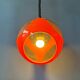 Orange suspension 'Bug Eye' space age