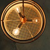Sixties design copper pendant lighting for Hiemstra Evolux