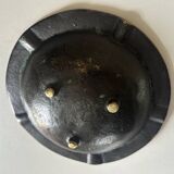 Vintage bronze ashtray design from the 60s