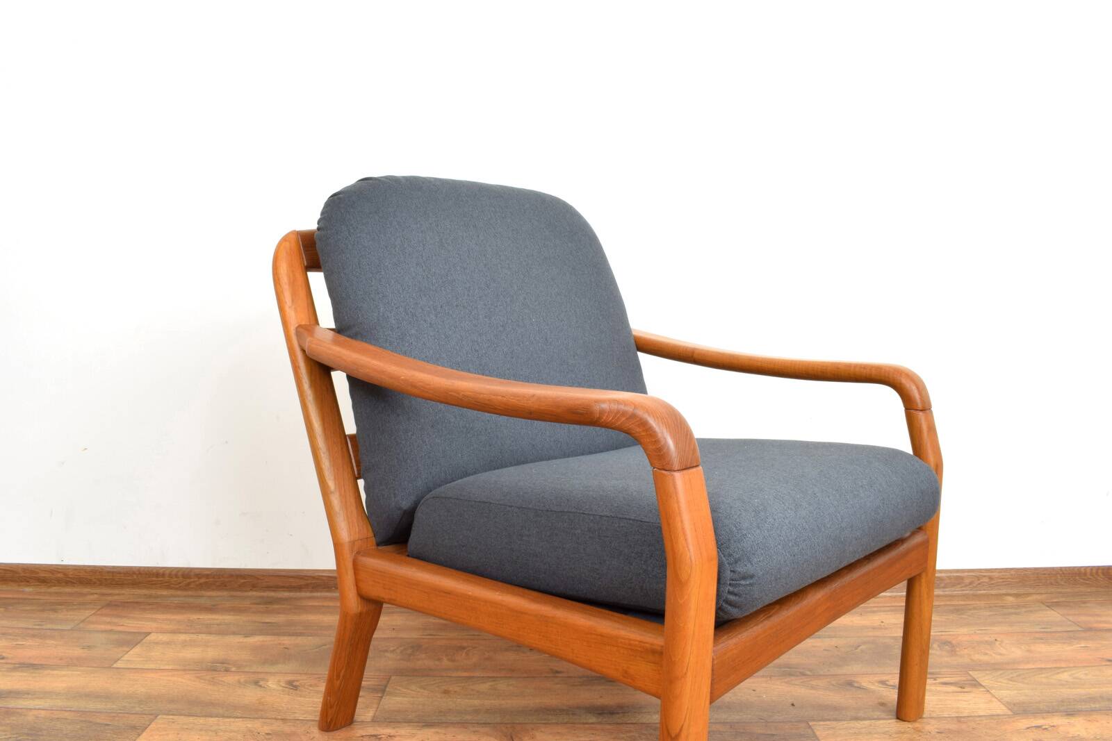 Mid-Century Danish Teak Armchair from Dyrlund, 1970s.
