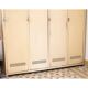 Industrial vestary in 4-door metal