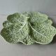 Four-wheeled cup in dabbling, cabbage leaves, Bordallo Pinheiro