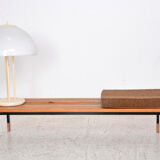 Slatted bench dating from the 60s