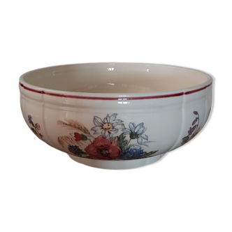 Salad bowl Sarreguemines model Agreste