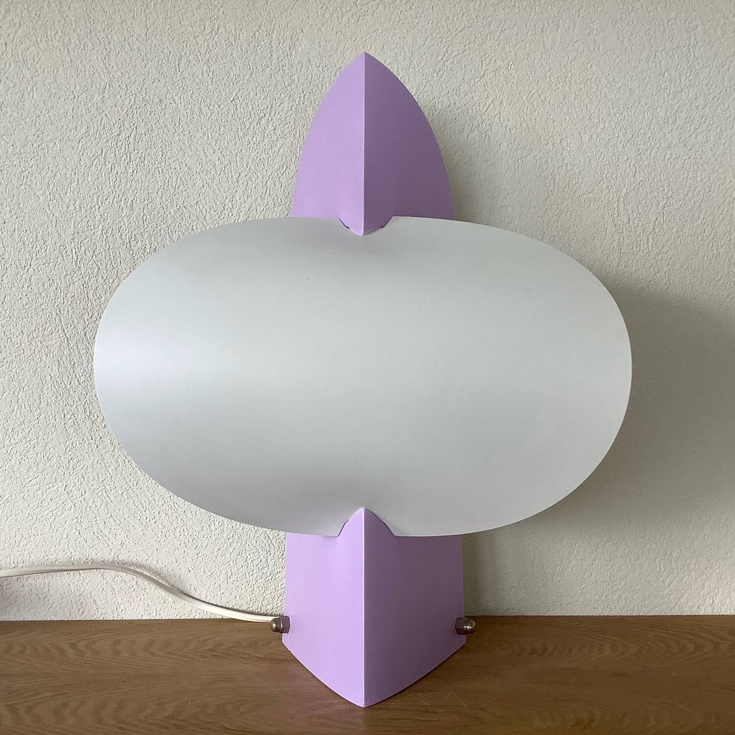 Vintage Lamp Slamp Samuel Parker 80.s Post-modern Sails Opaflex