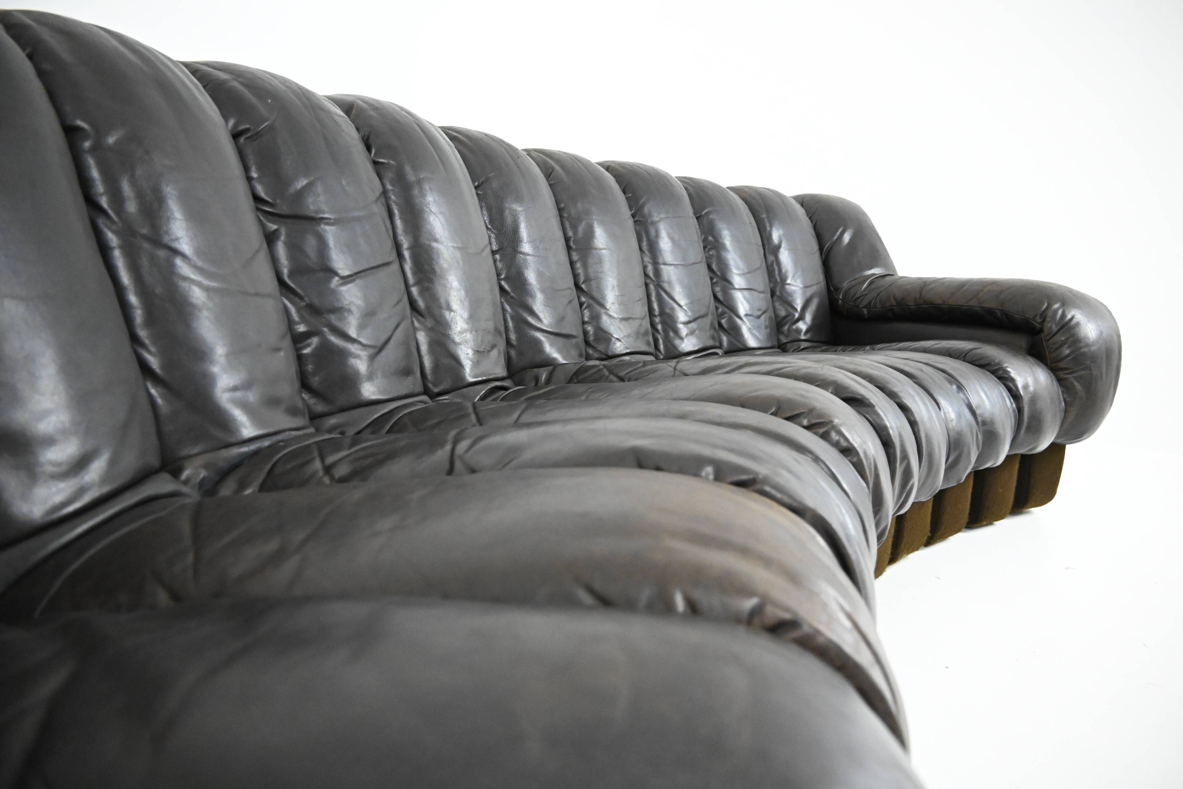 DS-600 sofa by Berger, Peduzzi, Vogt & Ulrich for De Sede, 1970s