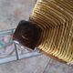 Set of 5 straw chairs