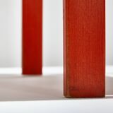 Oak stacking chair, 1970s