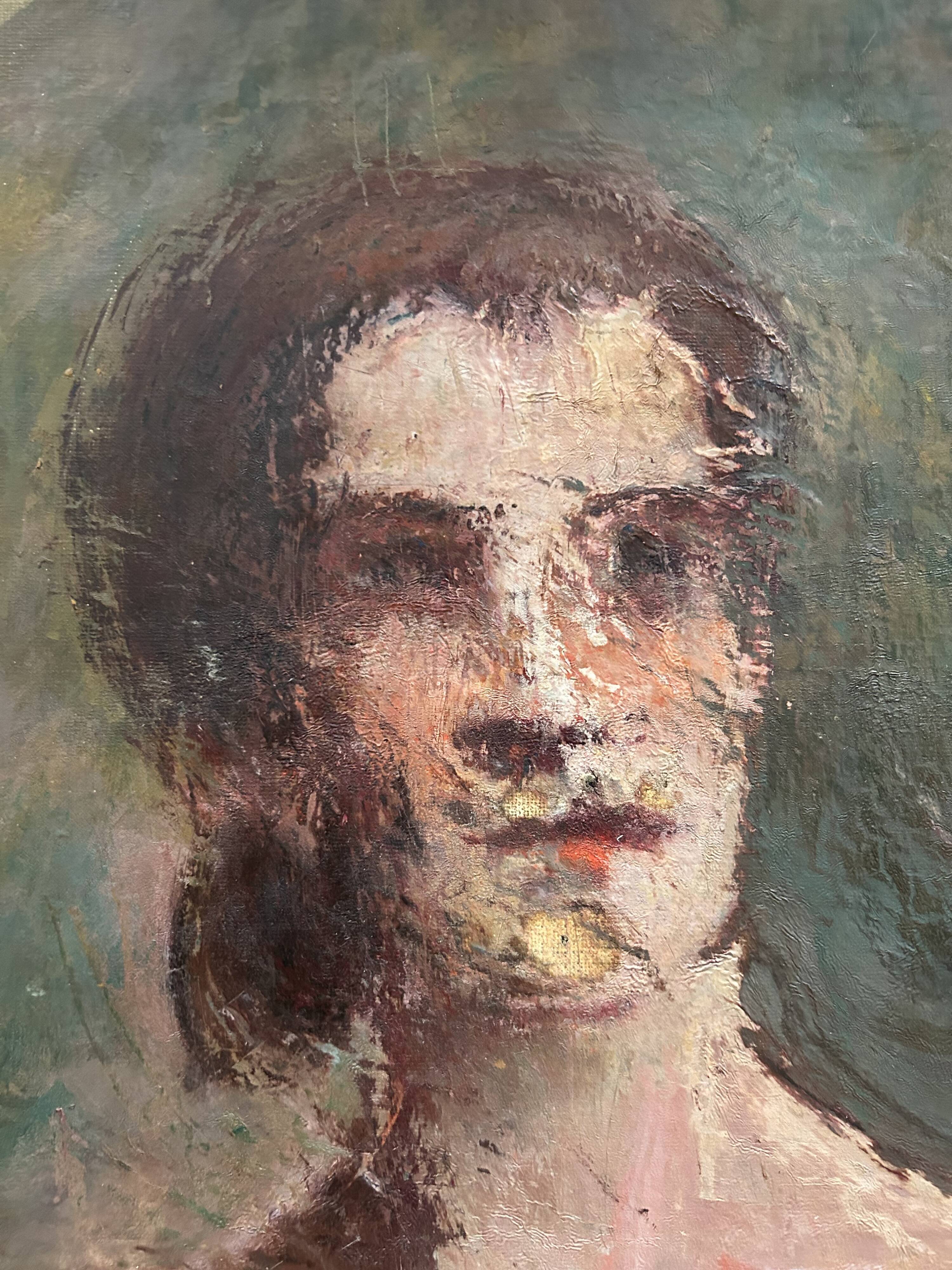 Tableau, old portrait