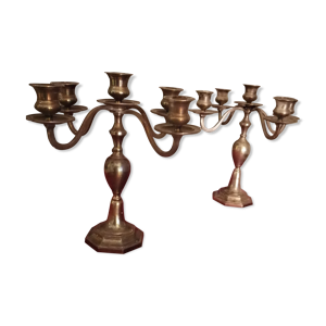 paire de chandeliers