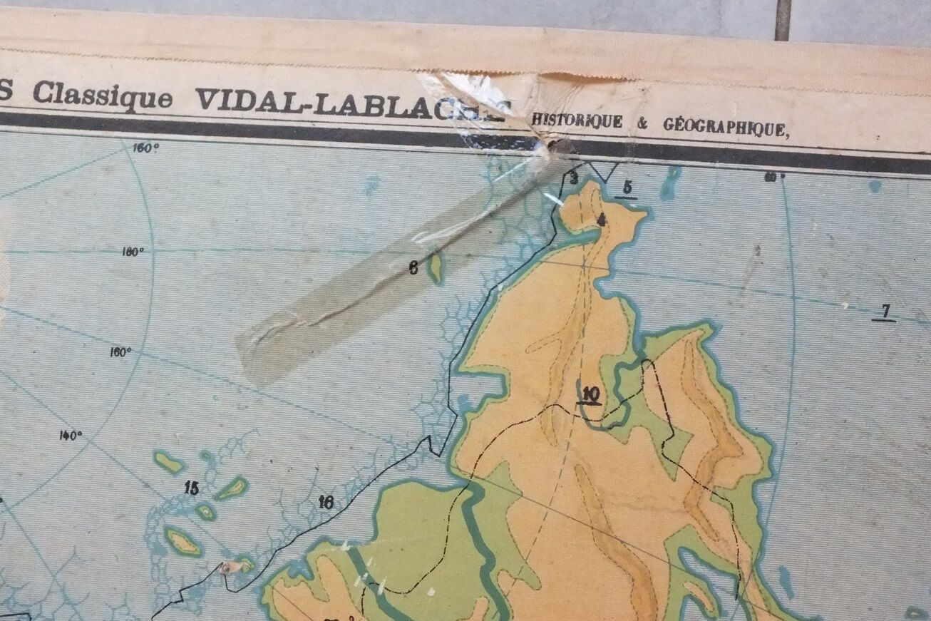 Vidal-Lablache No.14 Asia school map