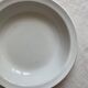Hollow dish in ivory iron earth Digoin Sarreguemines