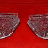 Set of 2 Arques crystal tealight holders - Royal Collection