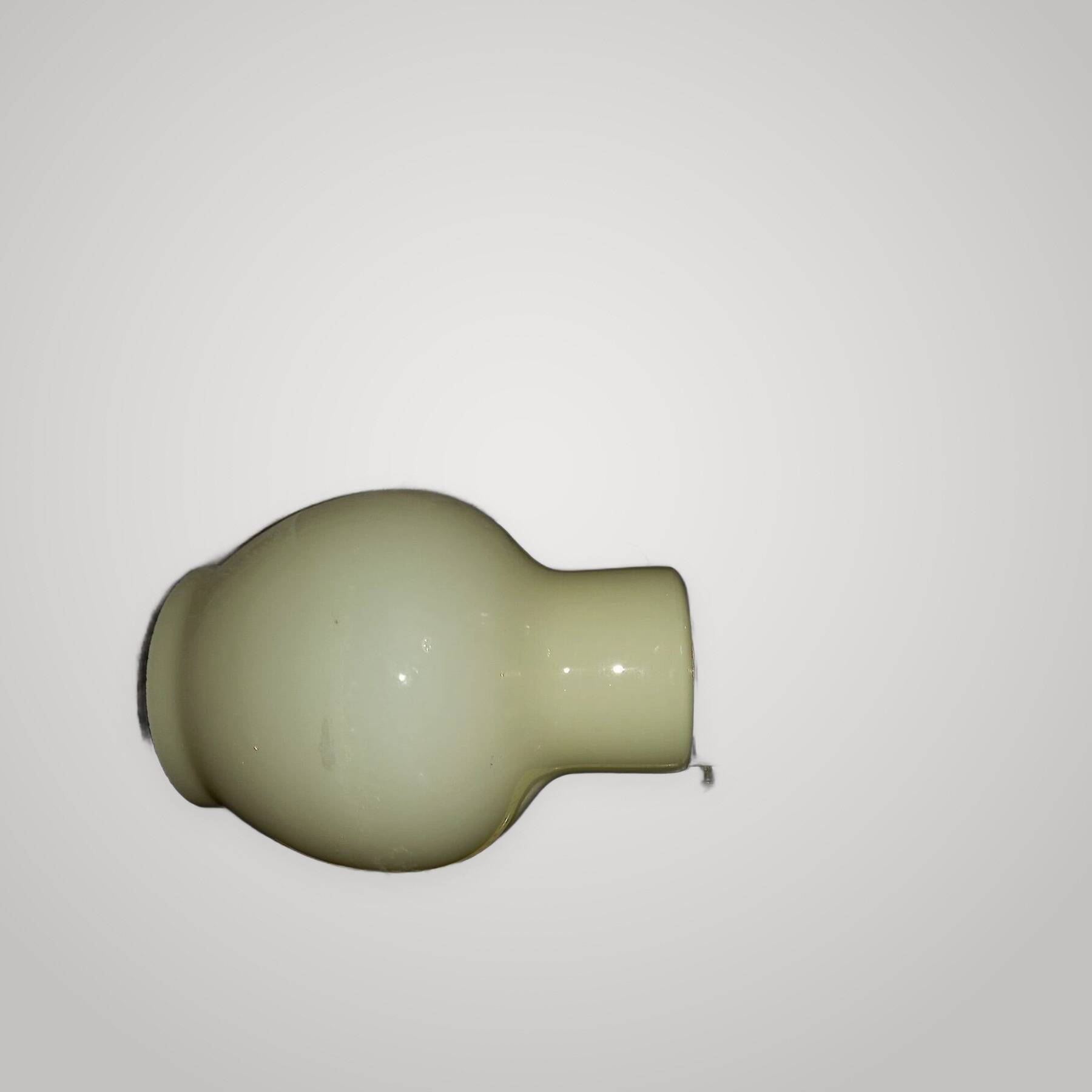 70s Vintage Murano Beige Mushroom Table Lamp