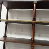 Library with a central wooden recess, 20th century.