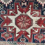 Tapis ancien caucasien chirwan lesgui  133x100 cm