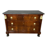 Empire Period Mahogany Chest of Drawers