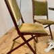 3 chaises pliantes