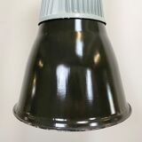 Black Enamel Vintage Industrial Pendant Lamp, 1960s