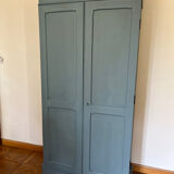 Parisian cabinet galvanizing blue