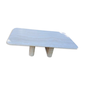 Low table in travertine