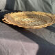 Woven wicker fruit or bread basket 1900
