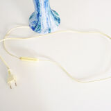 Glass paste mushroom lamp, swivel head, years 60