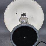 1930s Czech Art Deco nickel table lamp