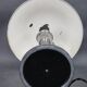 1930s Czech Art Deco nickel table lamp