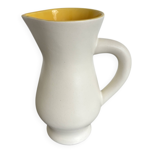 Pichet Saint Clément vintage céramique française