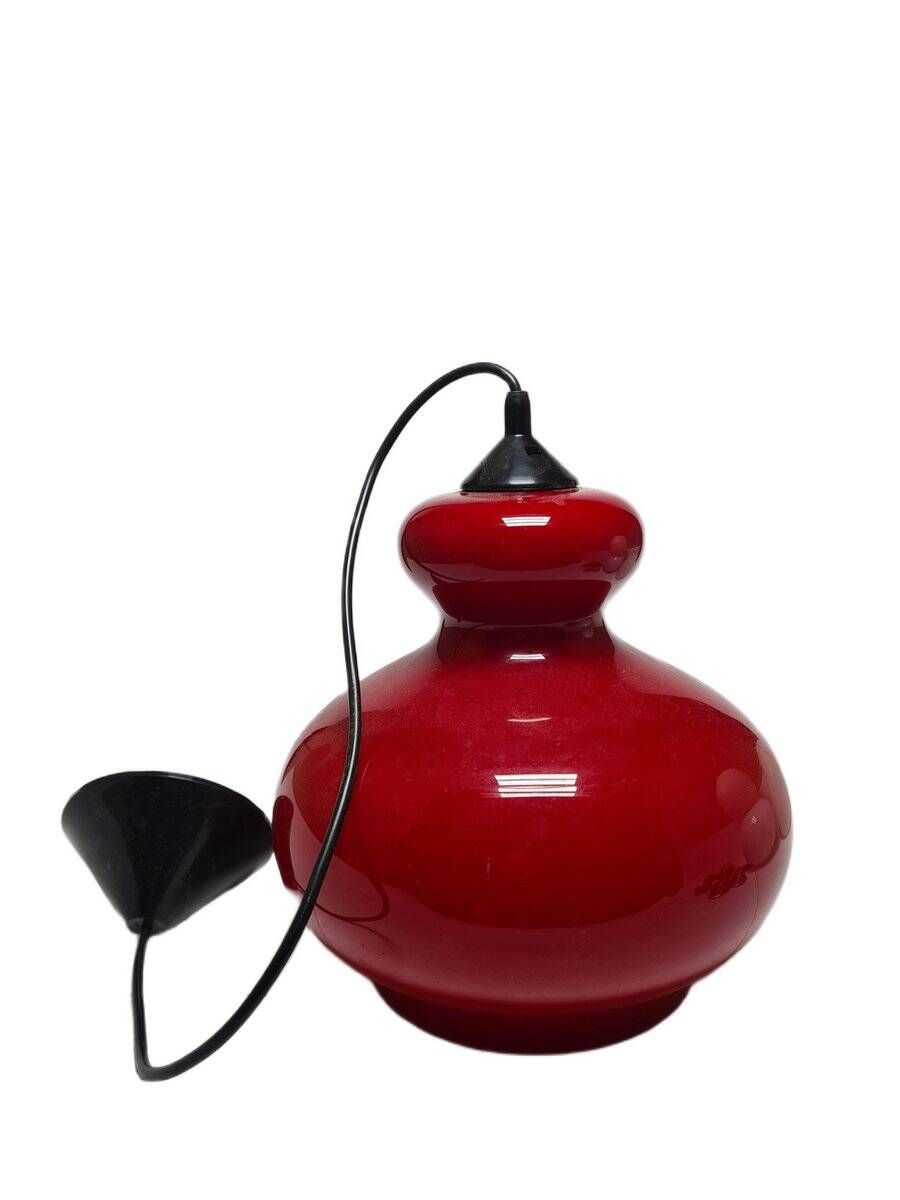 Postmodern pendant lamp by Polam Wieliczka, Poland, 1980s