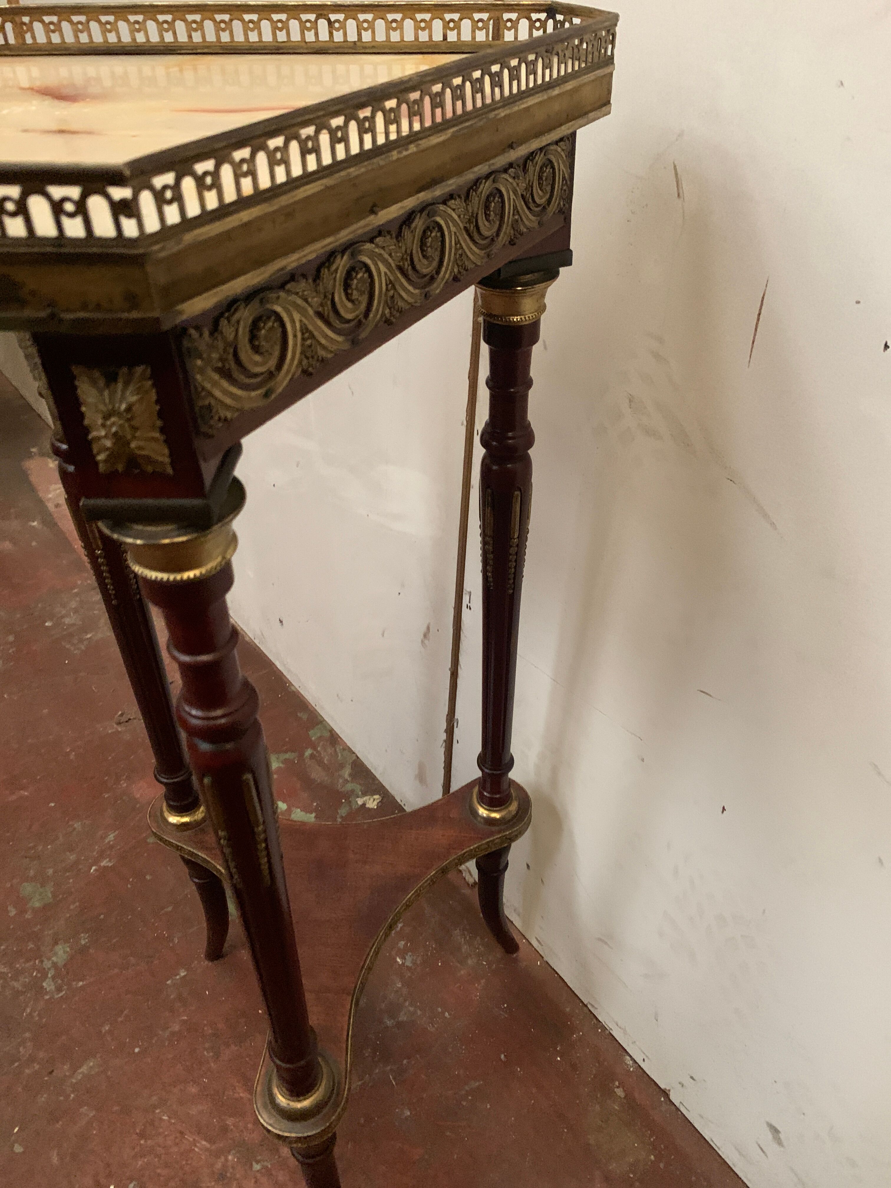 Napoleon III harness in mahogany and bronze XIX century