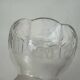 Lot 3 Tulips Antique Glass Cut Frosted Art Deco Lamps Lu