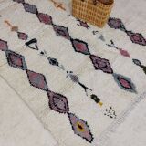 Handmade moroccan berber rug 250 x 146 cm