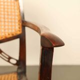 Viennese chair from the 1930s in wicker