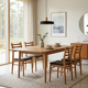 4 Scandinavian chairs from the 1960s