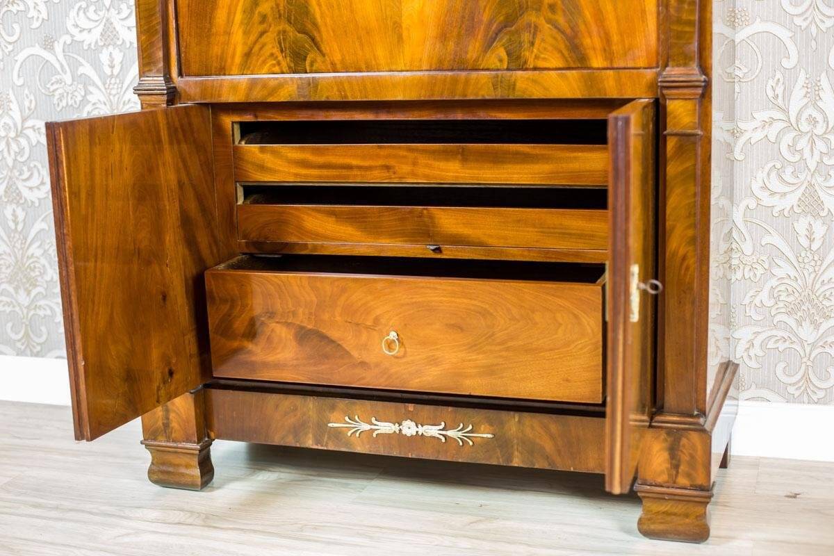 Secrétaire d'époque en acajou plaqué